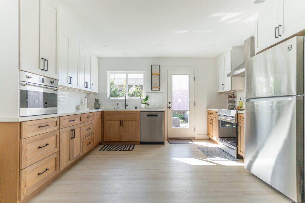 Integrated kitchen upgrade within whole-home renovation in San Jose